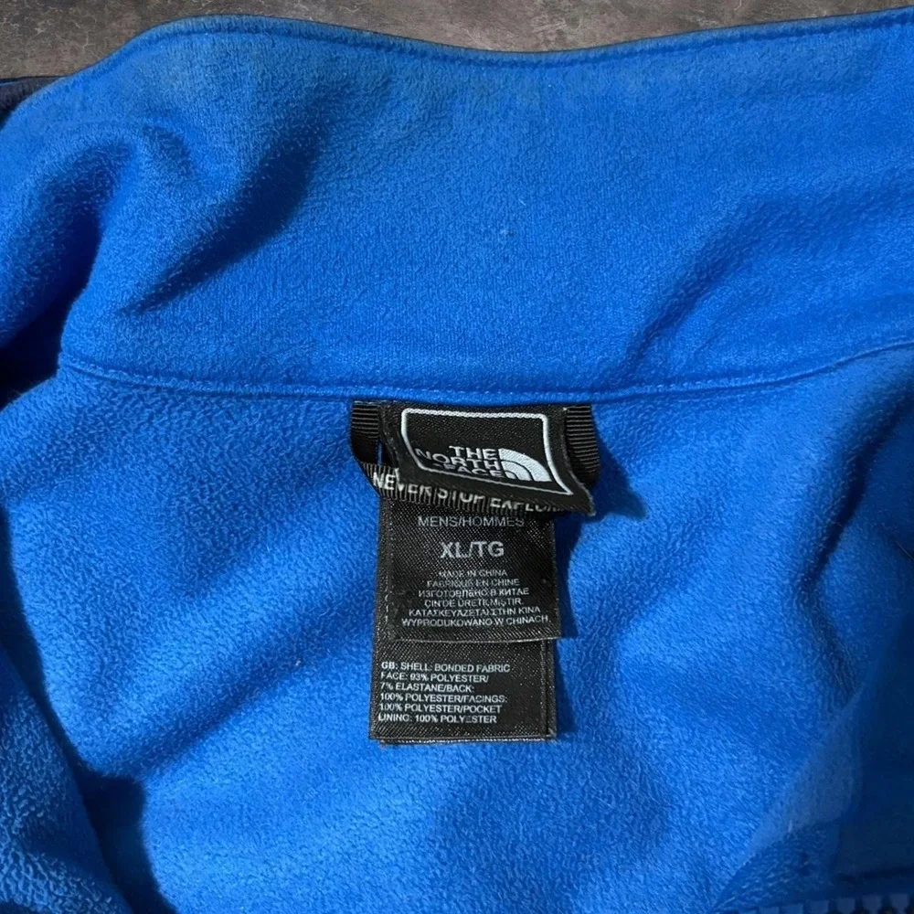 The North Face Condor Triclimate 3-in-1 Jacket Blue Two Tone Fleece Men's XL